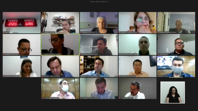 Sessão da Câmara Municipal de Itatiba - 20_05_2020 2-16-3 screenshot
