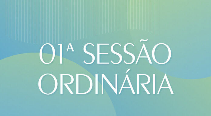 Primeira Sessão Ordinária da Câmara acontece nesta quarta (05)