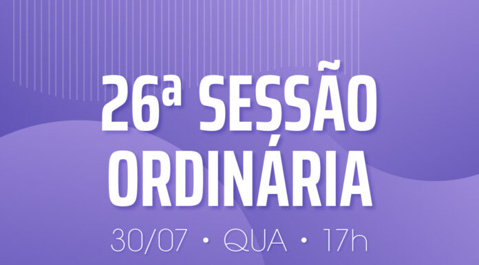 Projetos de autoria de vereadores retornam à pauta na 26ª Sessão da Câmara