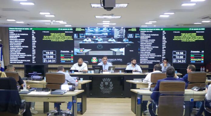 Projetos são aprovados em 30ª Sessão Ordinária da Câmara Municipal de Itatiba