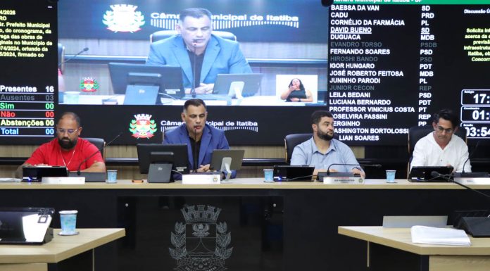 Vereadores aprovam todos os itens da pauta em Sessão Ordinária desta semana