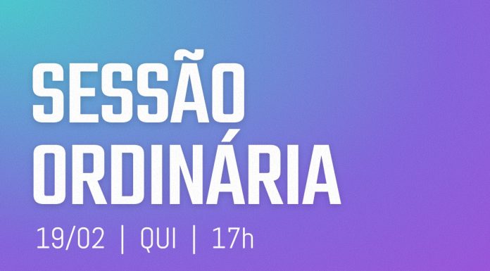 Câmara Municipal realiza 48ª Sessão Ordinária na próxima quinta (19)