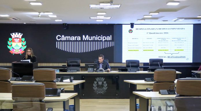 Secretaria de Finanças presta contas em audiência na Câmara Municipal