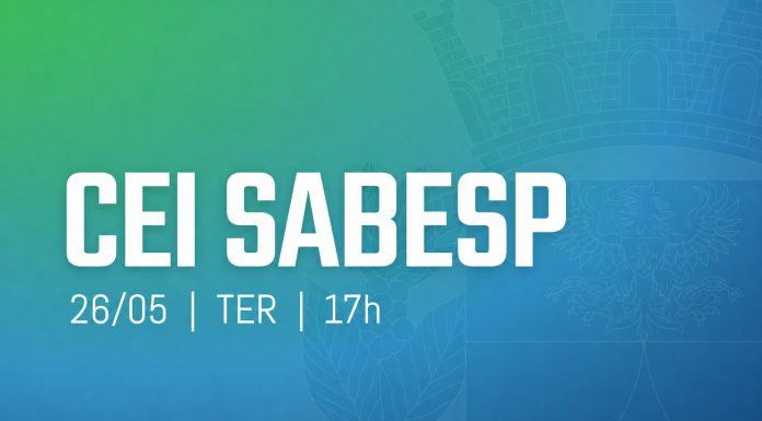 Segunda reunião da CEI da Sabesp acontece nesta terça (26)