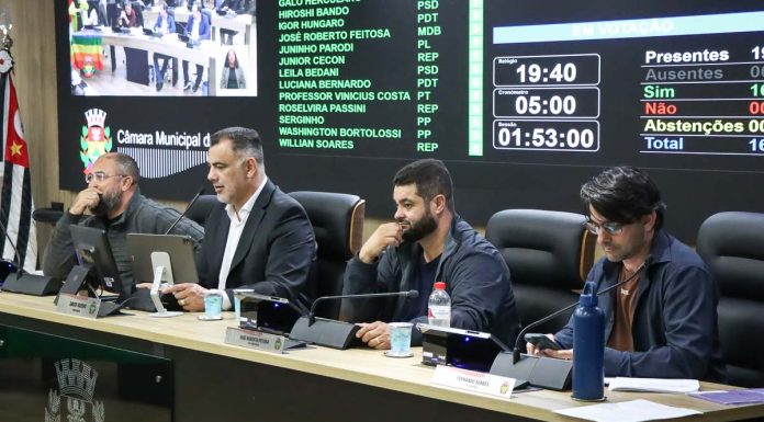 Câmara Municipal aprova medidas contra roubo e furto de veículos